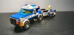 Police patrol truck