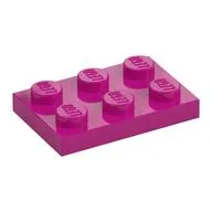 Plate 2 x 3 / Magenta