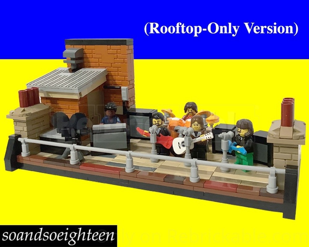 Lego 3 Savile Row – Beatles Rooftop Concert - Roof Only Version