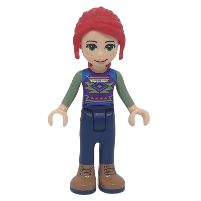 Lego Mia - Christmas Sweater, Dark Blue Trousers