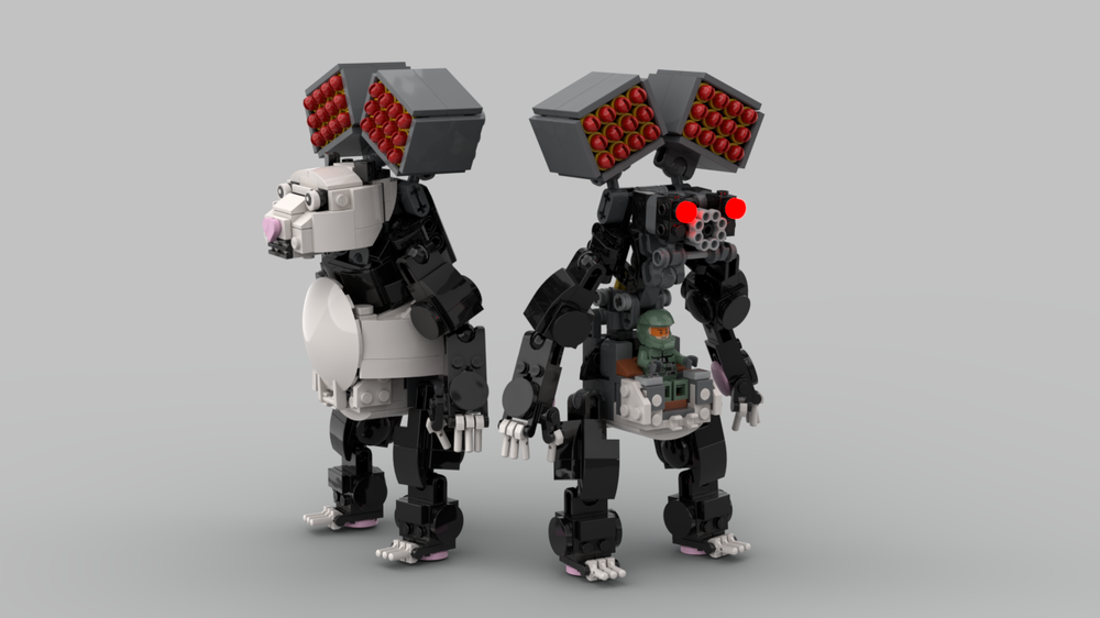 Lego Panda bear Mech