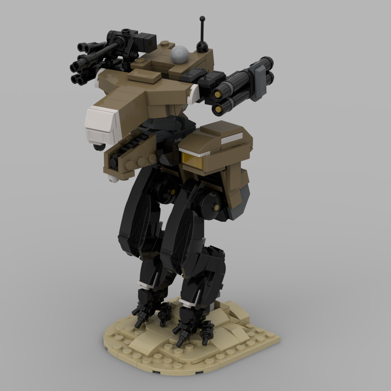 Lego Gekko from Metal Gear Solid