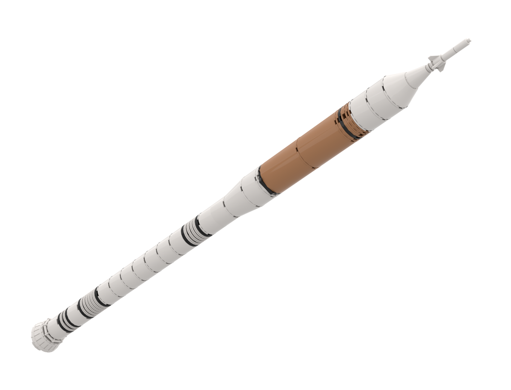 Lego Ares I (1:160 / Artemis SLS scale)
