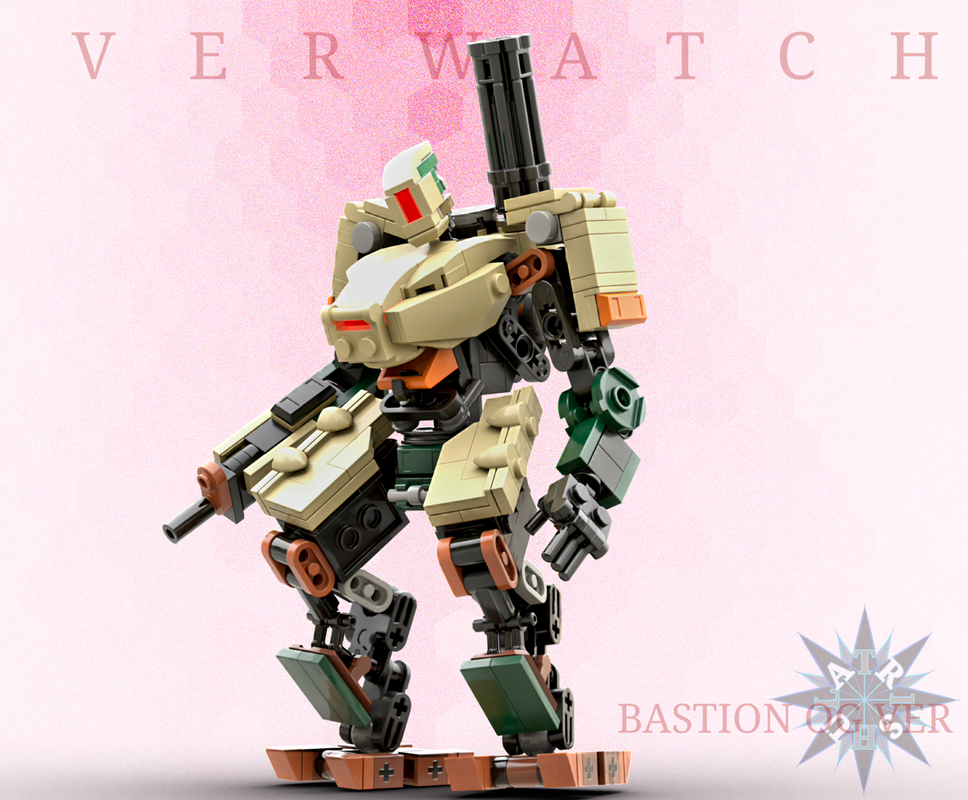 Lego BASTION OG ver. (OverWatch1)