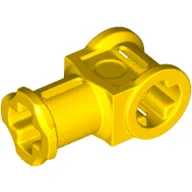 Technic Axle Connector with Axle Hole [Reinforced] / Yellow