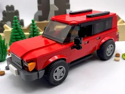1990s Toy Land Cruiser - Red