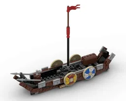 Small viking ship