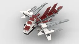 31086 Red-White Dragon