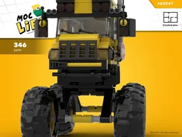 School bus monster truck