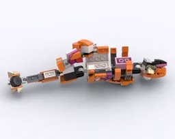 31129 Ankylosaurus Carcass Side Model