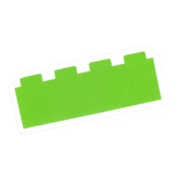 Sticker, Basketball Experience, Brick - Green / [No Color/Any Color]