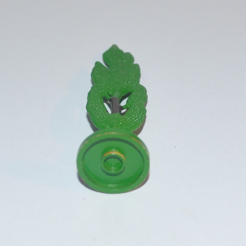 Lego Plant, Tree Flat Cypress painted with hollow base / Green