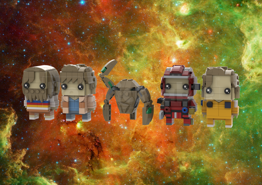 Lego Project Hail Mary Brickheadz Bundle