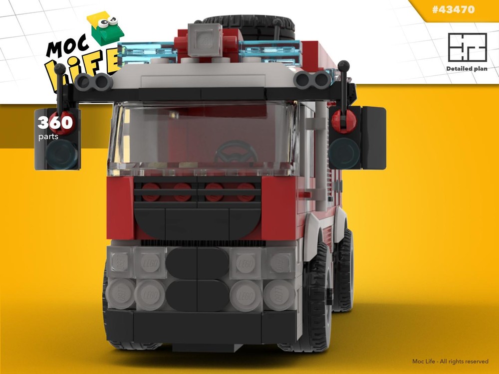 Lego Iveco Stralis Vigili Del Fuoco