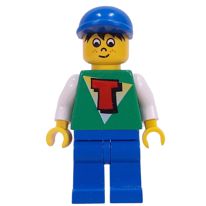 Lego Timmy - Blue Legs, Blue Cap