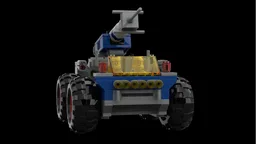Classic Space Mobile Rocket Transporter (Pull-Back Motors)