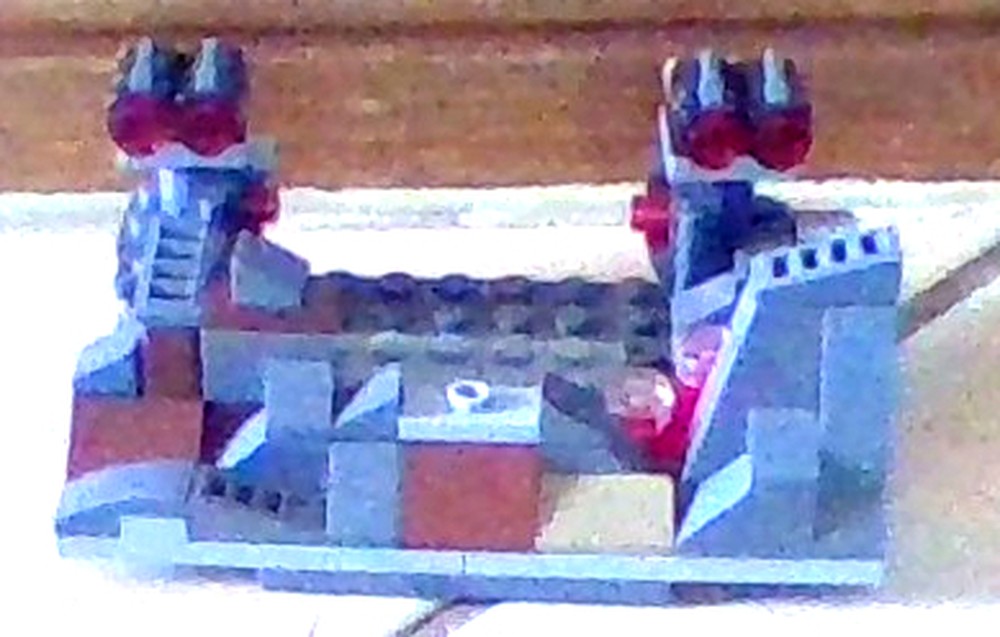 Lego 2x build mandalorian defense trench v3