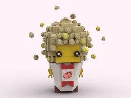 Lego Minifigure Series 23 - Popcorn Costume