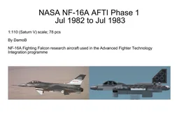 DamoB's NASA NF-16A AFTI Phase 1