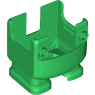 Nintendo Figure, Legs and Overalls with Two Front Studs, with Internal Prongs for Frog Suit / Green