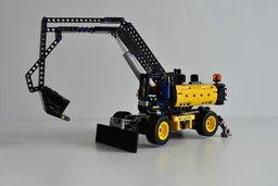 42108 alternate - wheeled excavator