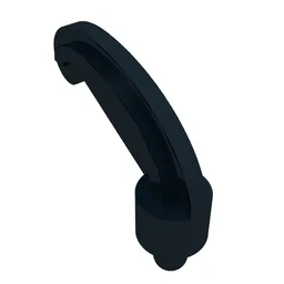 Headwear Accessory Plume / Feather Small with Pin / Black
