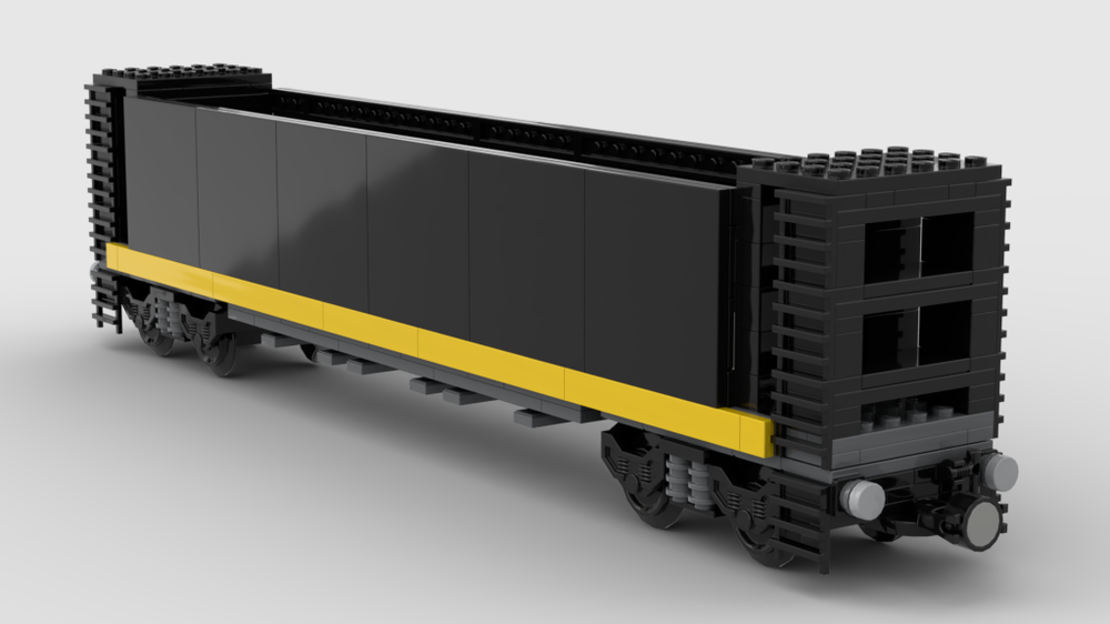 Lego 7 Wide Basic Open Hopper Car