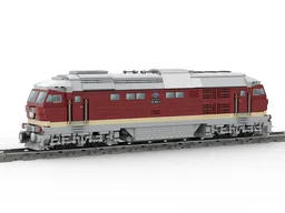 Diesel Locomotive BR132 (version 3, motorized)