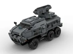 Futuristic APC radio controlled ( Minifig Size)