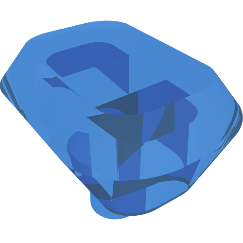 Lego Infinity Stone / Trans-Dark Blue