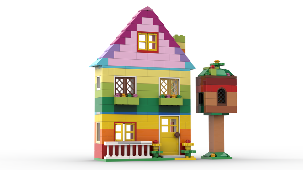 Lego 10698 House and treehouse