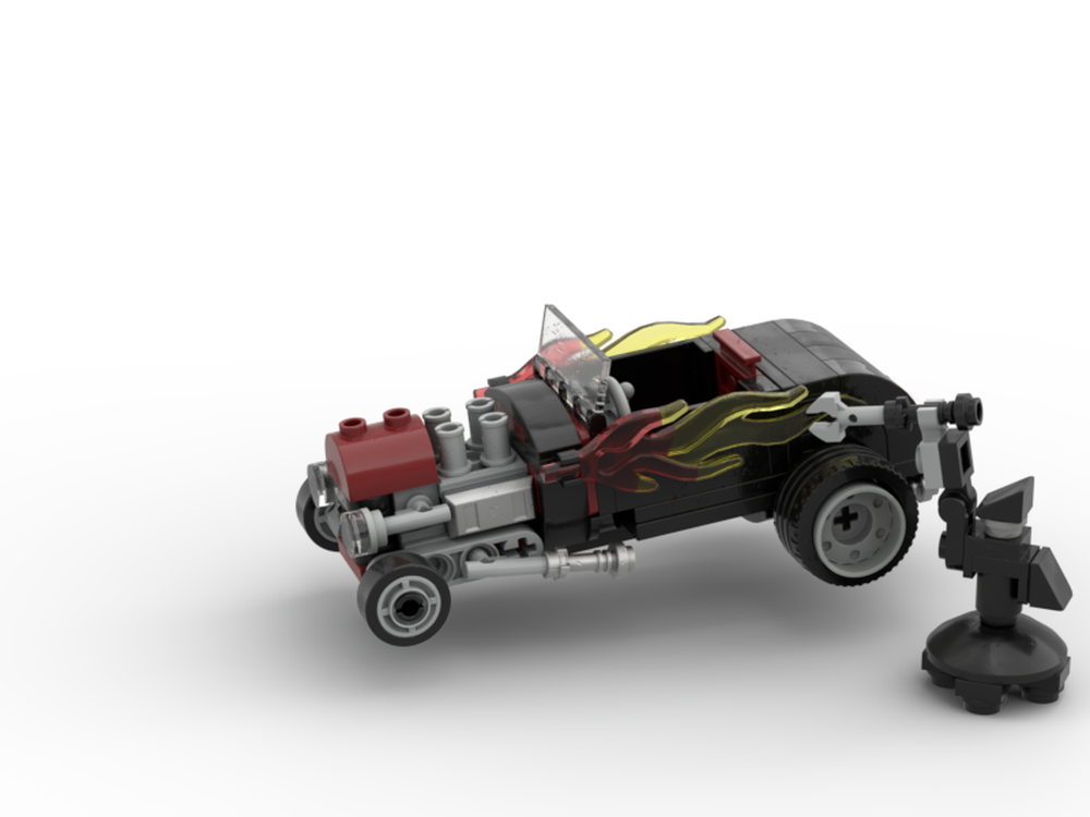 Lego Tony Stark's Hot Rod | ORIGINAL HOT ROD MODEL BY JERRY BRICKS BUILDS!
