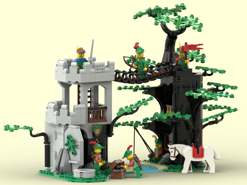 Lego Updated Forestmen's Crossing