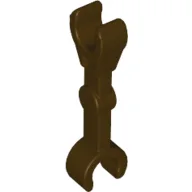 Arm Mechanical Straight (Droid) [2 Clips at 90°] / Dark Brown