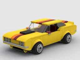 Classic Dodge Challenger – Modified Lego set #76904