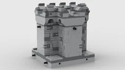 Mini-Medieval-Modulars 31 - "T-Wall"