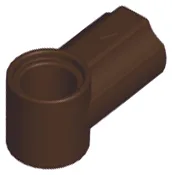 Technic Axle and Pin Connector Angled #1 / Dark Brown