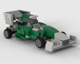 F1 Race Car (31113 Race Car Transporter Alt Build)