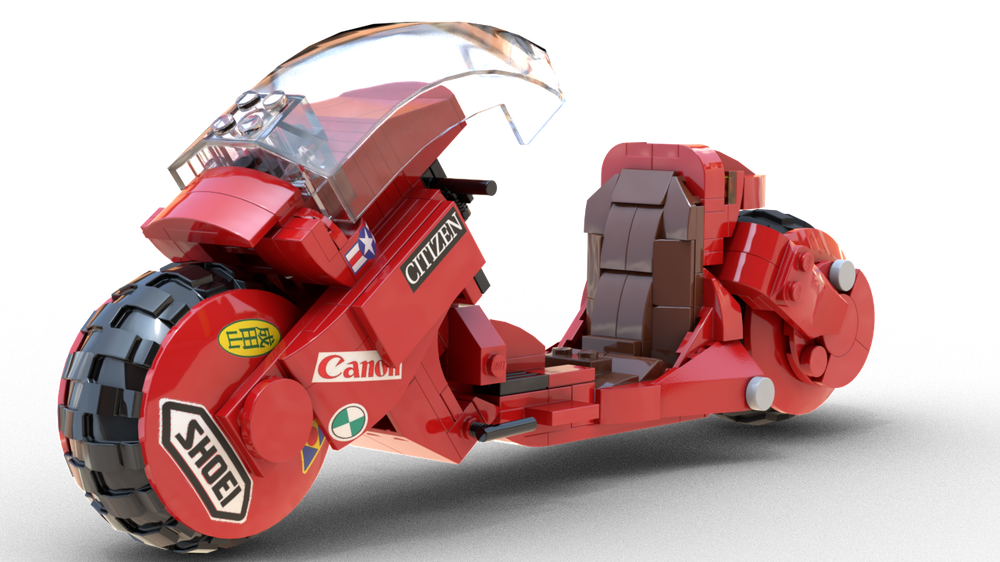 Lego PX-03 Akira's bike for Brickheadz