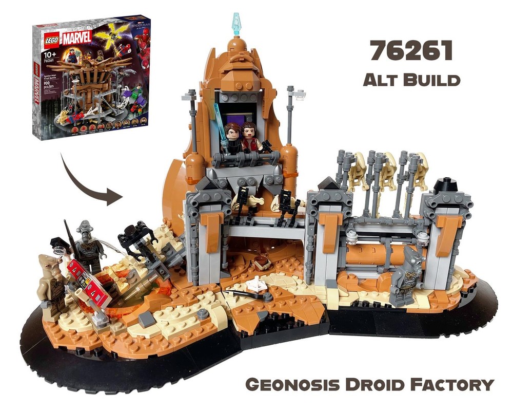 Lego Geonosis Droid Factory - Alt-build 76261