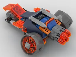 6-cannon assault vehicle