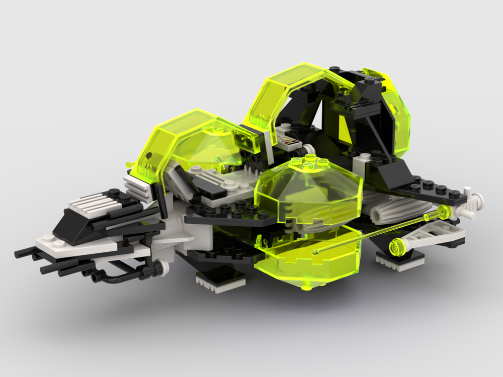 Lego Black Tron Attack Ship