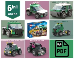 Lego 60288 Builders Pack 6 in 1 PDF instructions
