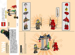 Kai and Rapton's Temple Battle polybag