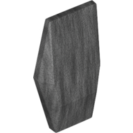 Lego Large Figure Armor Plate, Small / Pearl Titanium