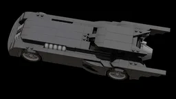 Animated series Batmobile