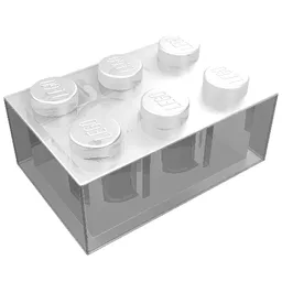 Brick 2 x 3 / Trans-Clear