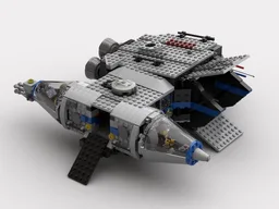 Star Wars style space ship