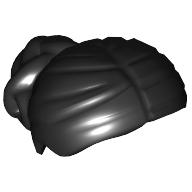Lego Hair Elaborate Knot Bun / Black