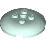 Dish 4 x 4 with 4 Studs / Light Aqua